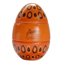 Promotion Gift Tin Cans egg shape tin box for easter egg tins High Quality Wholesaler Easter gift